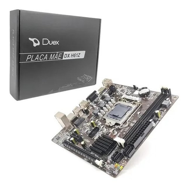 Placa Mae DX DDR3 H61 - DX-H61ZG M2 
