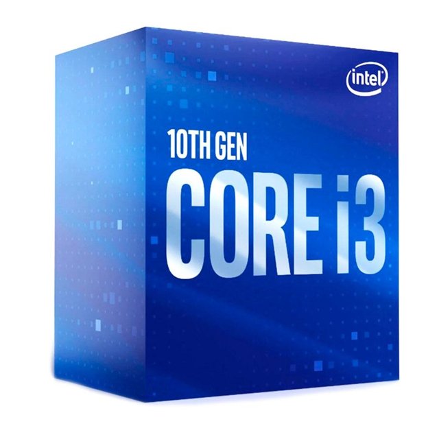 Processador Intel Core i3-10100F 3.6GHz, 6MB Cache, LGA 1200