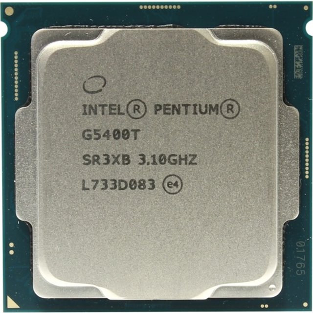 Processador Intel Pentium Gold G5400T OEM, 3.10 GHz, 8ª Geração, 2-Cores 4-Threads, LGA1151