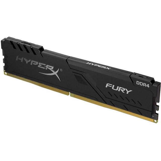 Memoria Hyperx Fury Gamer 8GB, DDR4, 2400Mhz, Black - HX424C15FB3/8