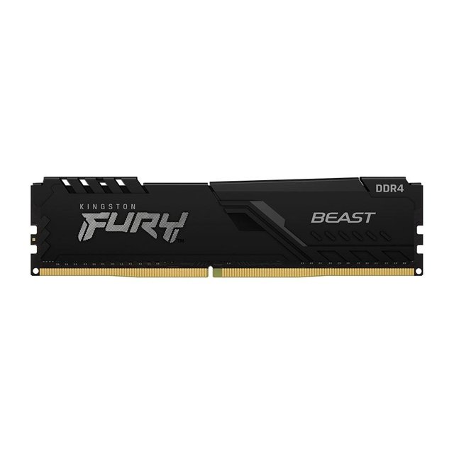 Memoria Hyperx Fury Beast 8GB, DDR4, 2666Mhz, Black - KF426C16BB/8