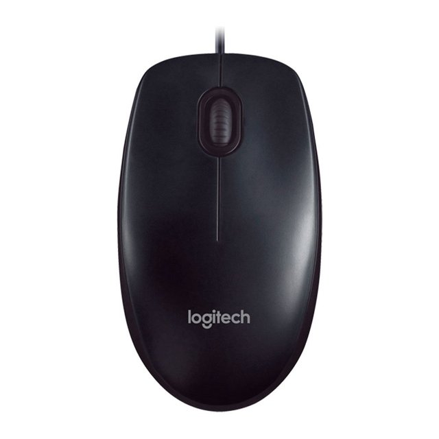Mouse Logitech M90 Com Fio USB, Preto - 910-004053