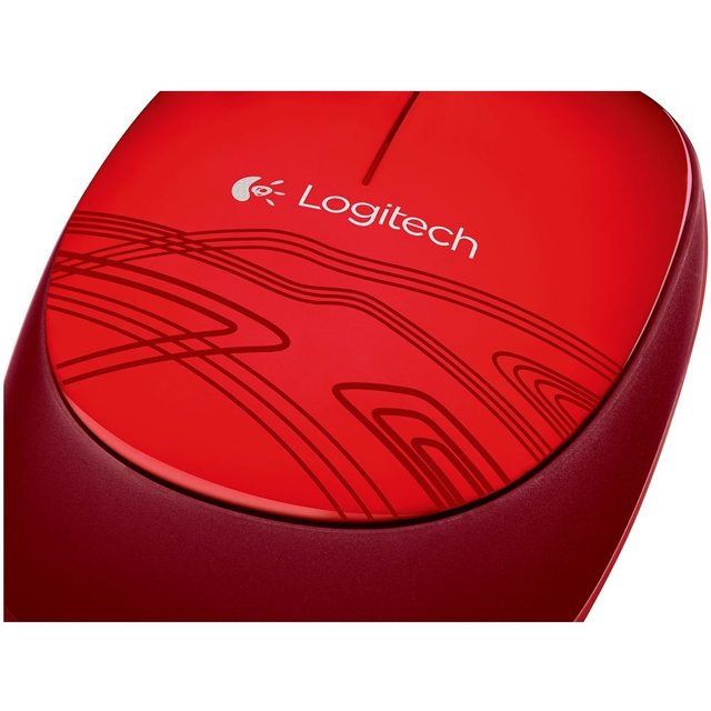 Mouse Logitech M105, USB, Vermelho, 1000DPI - 910-002959