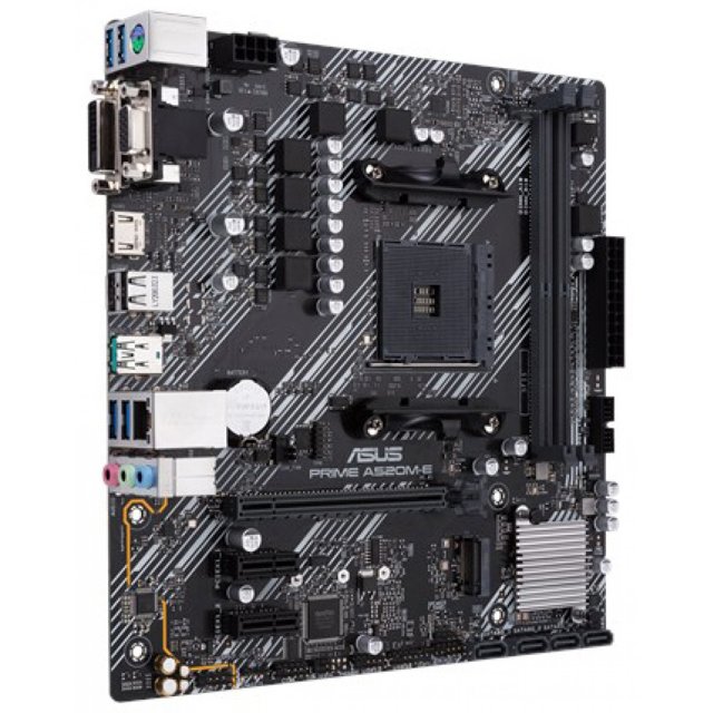 Placa Mae Asus Prime A520m-E, DDR4, AMD Am4