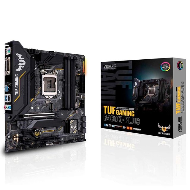 Placa Mae Asus B460M-Plus Tuf Gaming, DDR4, Intel LGA 1200