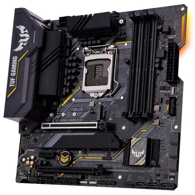 Placa Mae Asus B460M-Plus Tuf Gaming, DDR4, Intel LGA 1200