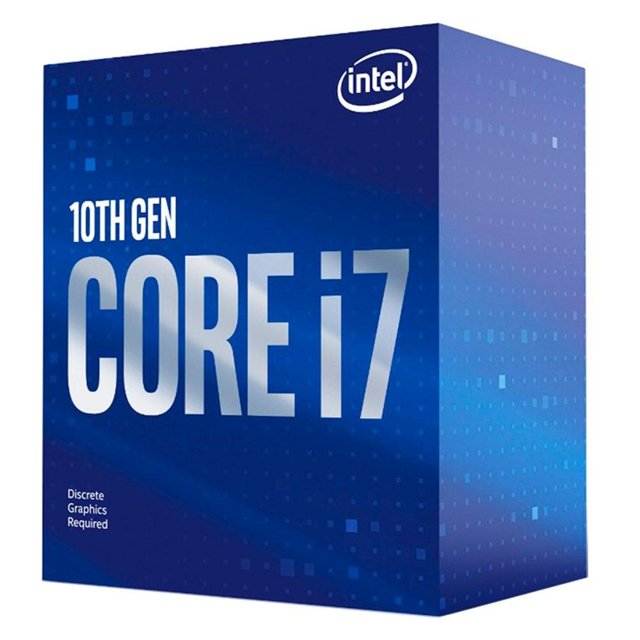 Processador Intel Core i7-10700F Cache 16MB, 2.9GHz (4.8GHz Max Turbo), LGA 1200 - BX8070110700F
