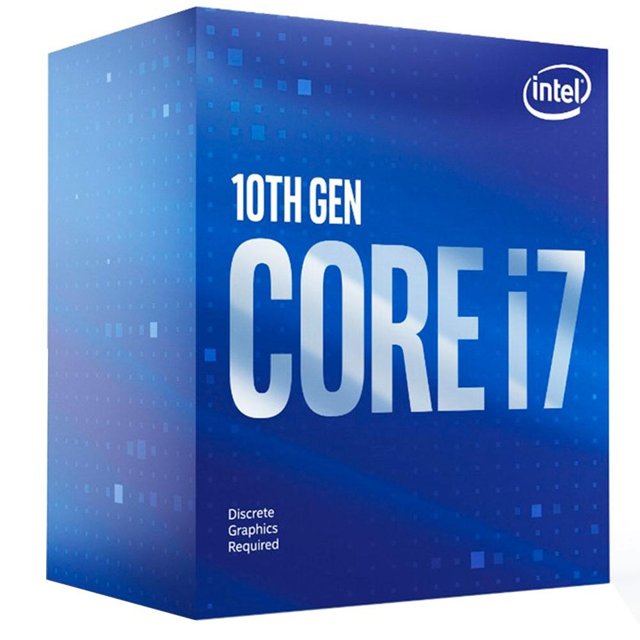 Processador Intel Core i7-10700F Cache 16MB, 2.9GHz (4.8GHz Max Turbo), LGA 1200 - BX8070110700F
