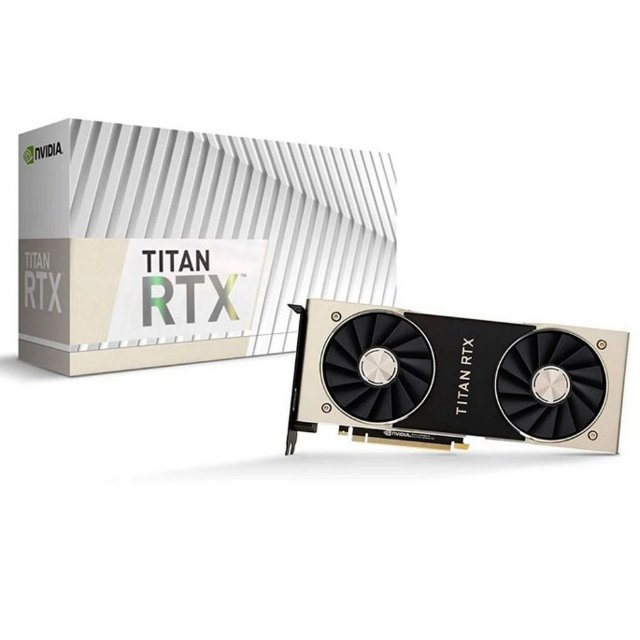 Placa de Video Nvidia TITAN RTX 24GB, GDDR6, 384 Bits