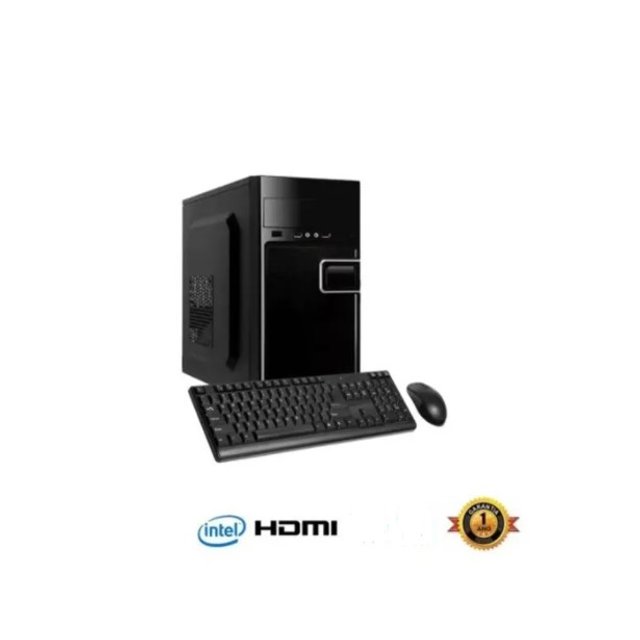 Computador InfoParts Home&Office Intel Dual Core G5400T, 4GB RAM, SSD 120GB, Gabinete