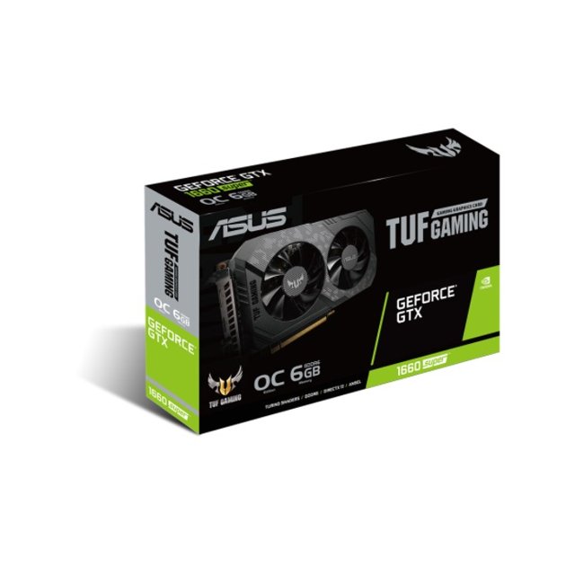 Placa de Video Asus TUF NVIDIA GeForce GTX 1660 Super OC, 6GB, GDDR6, 192 Bits - TUF-GTX1660S-O6G-GAMING