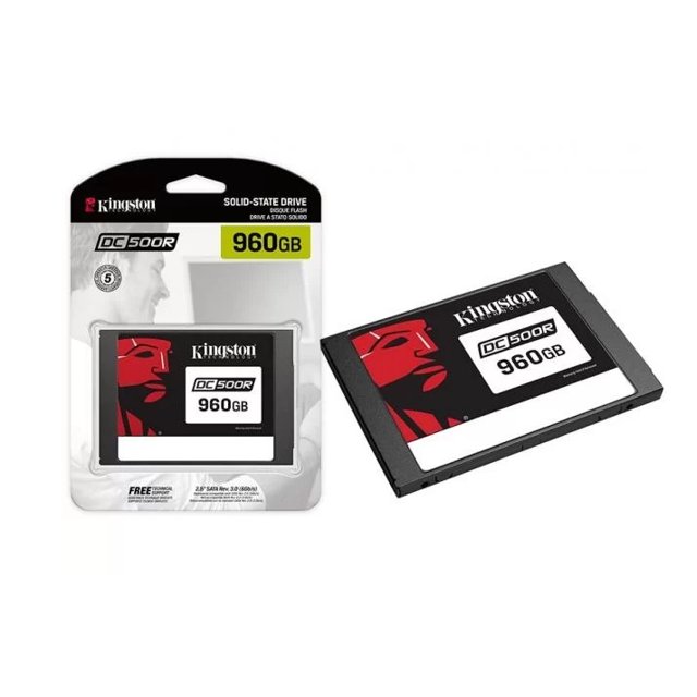 SSD Kingston 960GB 2,5" Sata 3 para Servidor - SEDC500R/960G