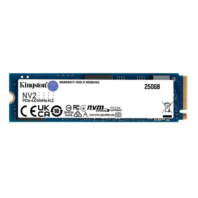 SSD 250GB Kingston M2 2280 NVMe PCIe 3.0 - SNVS/250G