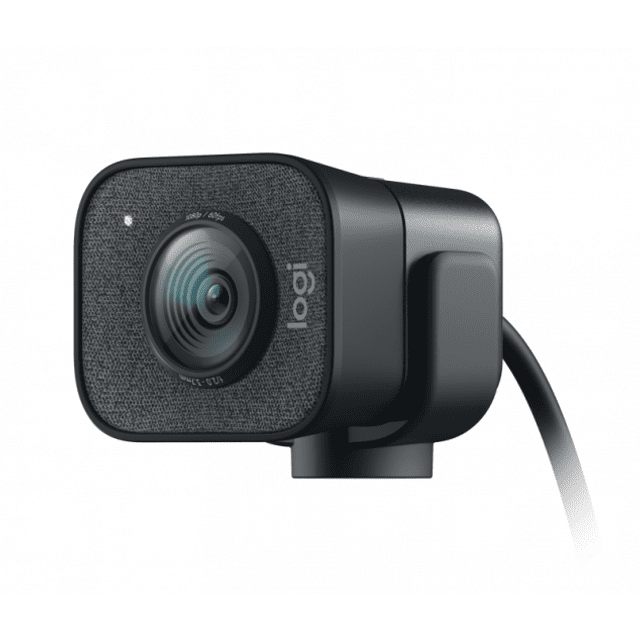 Webcam Logitech StreamCam Plus, Full HD, com Microfone, Preto - 960-001280