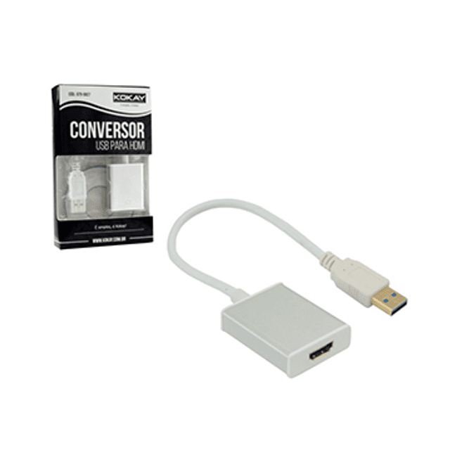 Conversor De Video USB X HDMI, 15 Centímetros - 075-0827