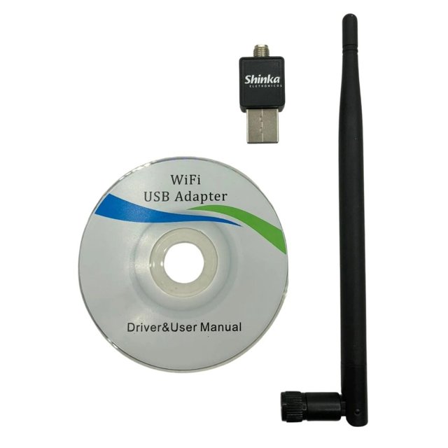 Adaptador Wireless Usb, 150mbps, Com Antena, 802.11n SHINKA - SH-WL-802