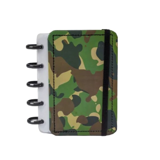 Caderno Reposicionável DISKO Pocket  - Camuflado