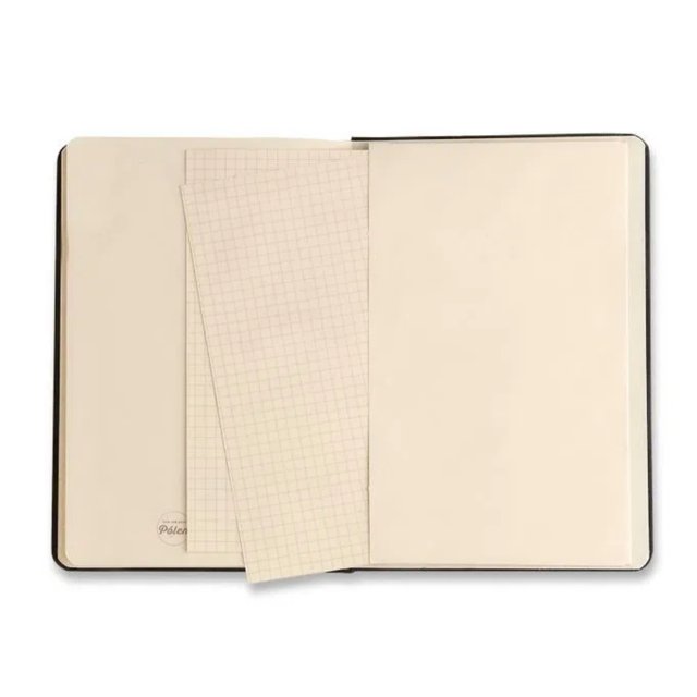 Caderneta CICERO 14 x 21cm - Pautado - Joia Natural/Insecta Dia