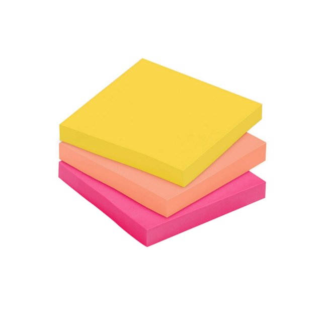 Bloco Adesivo Post-It 3M 76x76 mm Coleção Alegria 270 Fls