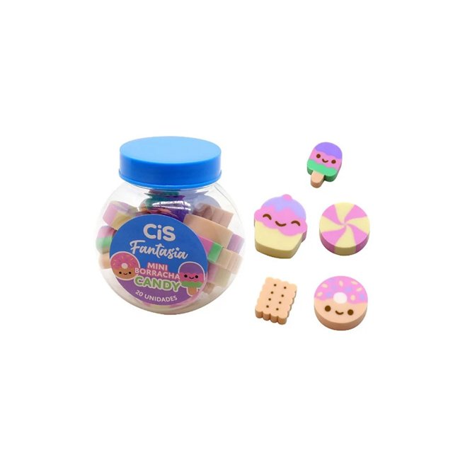 Borracha Mini Candy CIS Fantasia c/ 20 Unids
