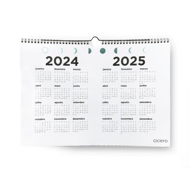 Calendário Adesivo 2024