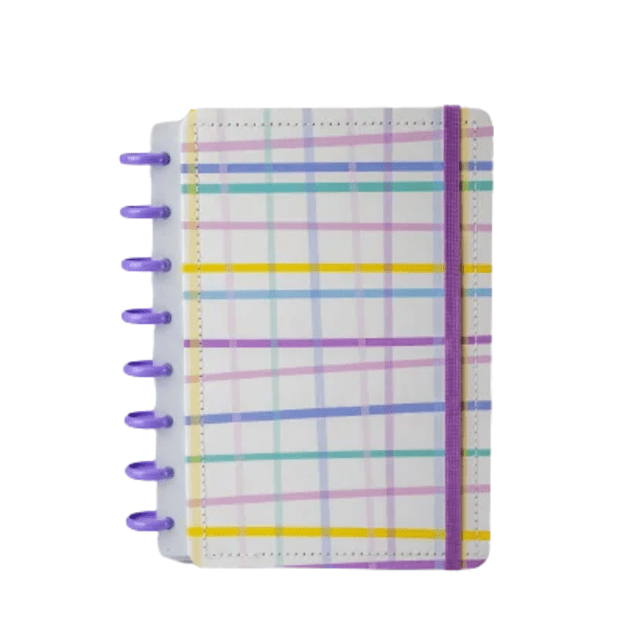 Caderno Reposicionável DISKO Pequeno  - Quadri Color