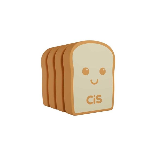 Borracha Toast CIS c/ 4 Unids