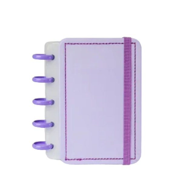 Caderno Reposicionável DISKO Pocket  - Lilás