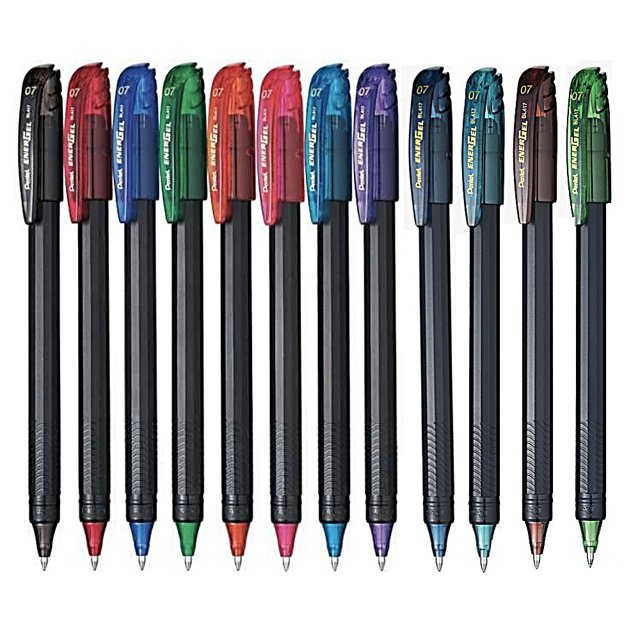 Bút Gel Pentel Energel BL417 - Ngòi 0.7mm - Mực Xanh Da Trời  Light Blue) I.172540831