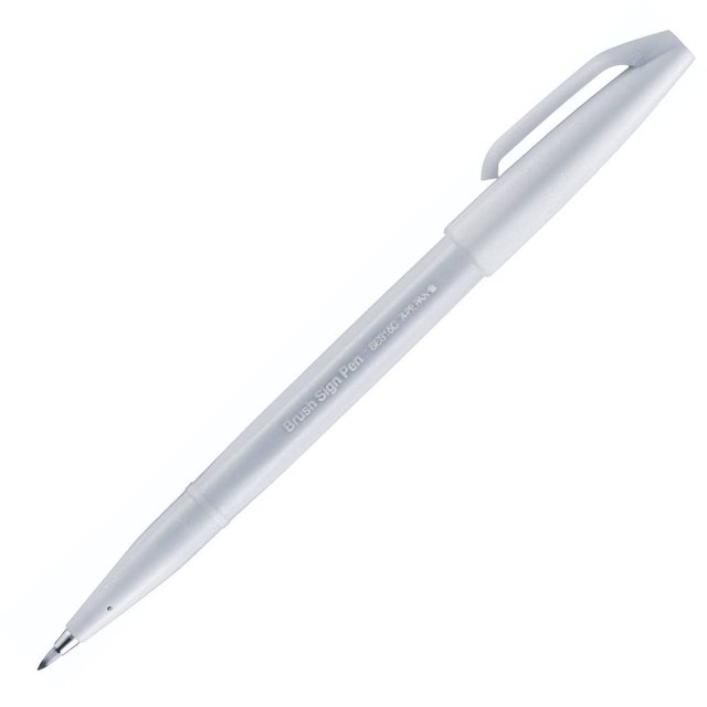 Kit Caneta PENTEL Brush Sign Pen c/ 12 cores (Novas Cores)