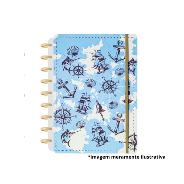 Caderno Reposicionável DISKO Pocket  - Náutico