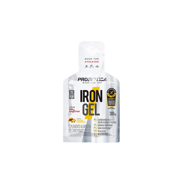 Suplemento Probiótica Iron Gel - Frutas Amarelas