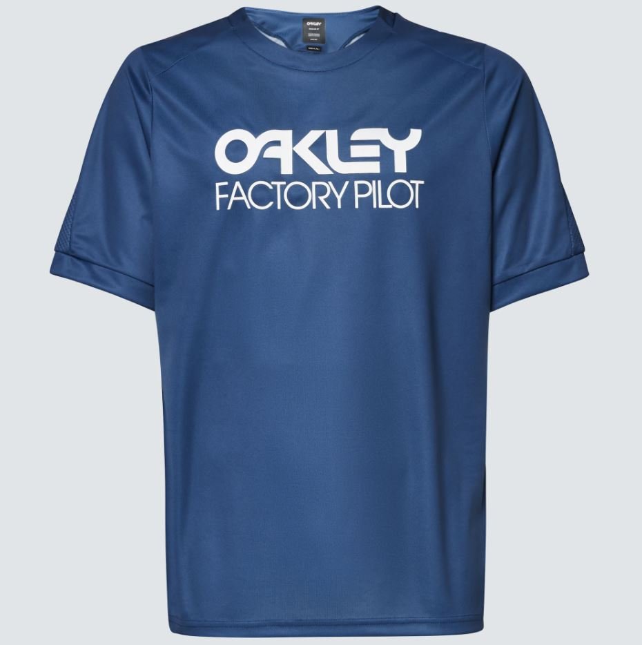 Camiseta Oakley Factory Pilot Mtb SS Jersey - Azul