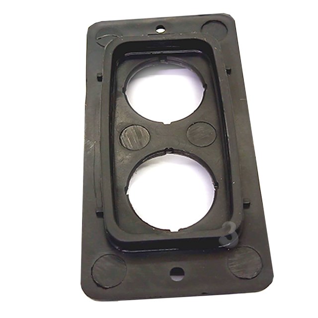 Suporte Botoeira Fixação de Botão com 2 Furos para Caixa Painel Quadro ...
