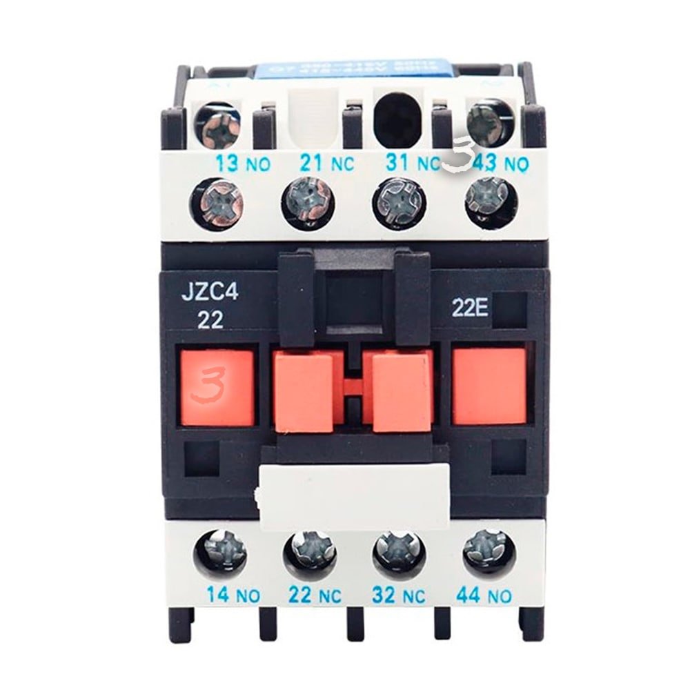 Contator Auxiliar para Tira Pico Rede Solar 2na + 2nf 16a 110v | 3MAJ ...