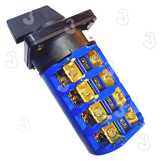 Commutatore A Camma Rotativo ZH-A - 18A 125V, Trifase, Per Applicazioni Industriali - Foto 2