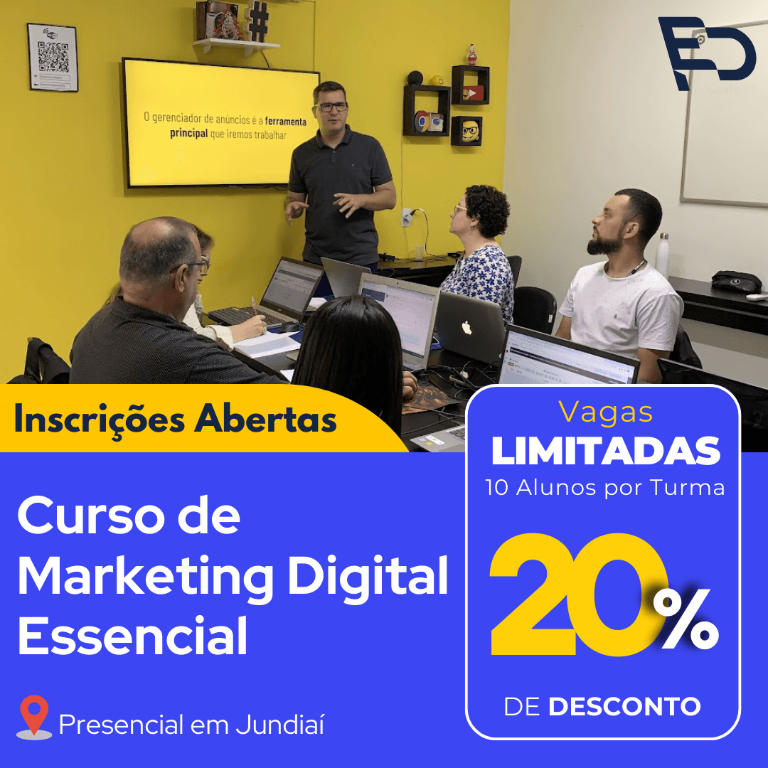 Curso de Marketing Digital - Presencial em Jundiaí | Epicentro Digital