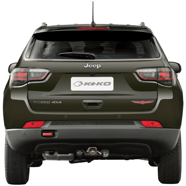 Engate de Reboque Jeep Compass 2017 á 2023 com Esfera Aço Carbono