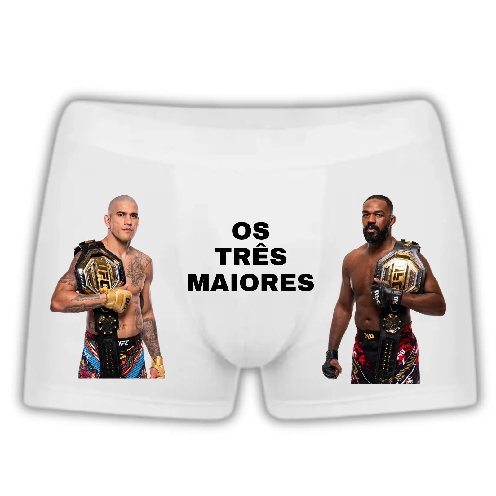 Compre agora Cueca Os 3 Maiores do UFC em Mimos da Isa! | Mimos da Isa