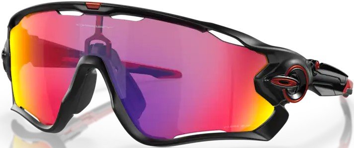 OCULOS OAKLEY JAWBREAKER PRIZM ROAD PRETO VERMELHO | Rodociclo