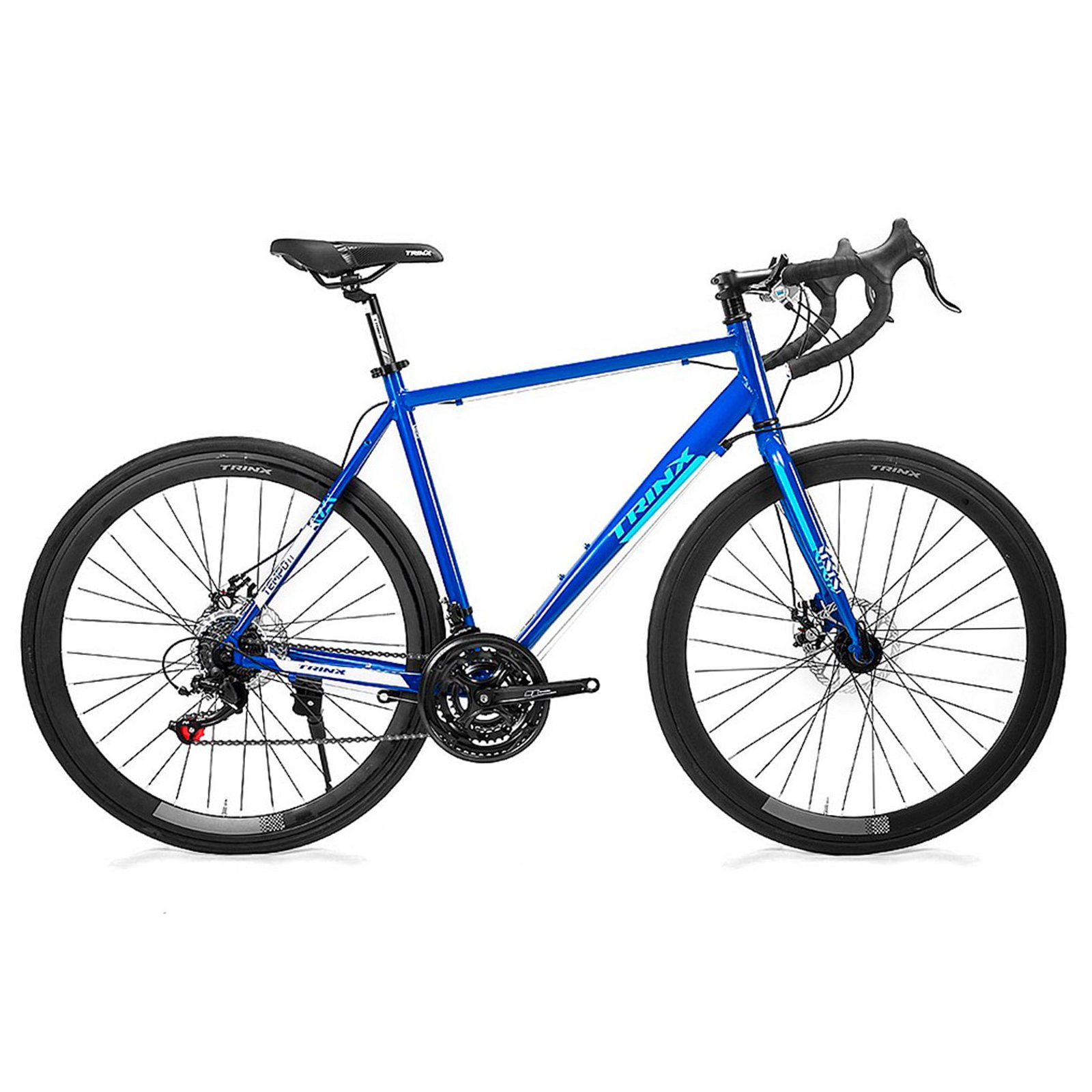 BICICLETA TRINX TEMPO 1.1 AZUL E AZUL CLARO Rodociclo Bikeshop