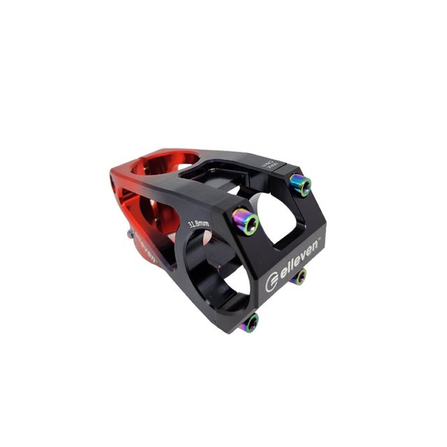 AVANÇO ELLEVEN 45MM FREERIDE PRETO / VERMELHO 15260 | Rodociclo Bikeshop