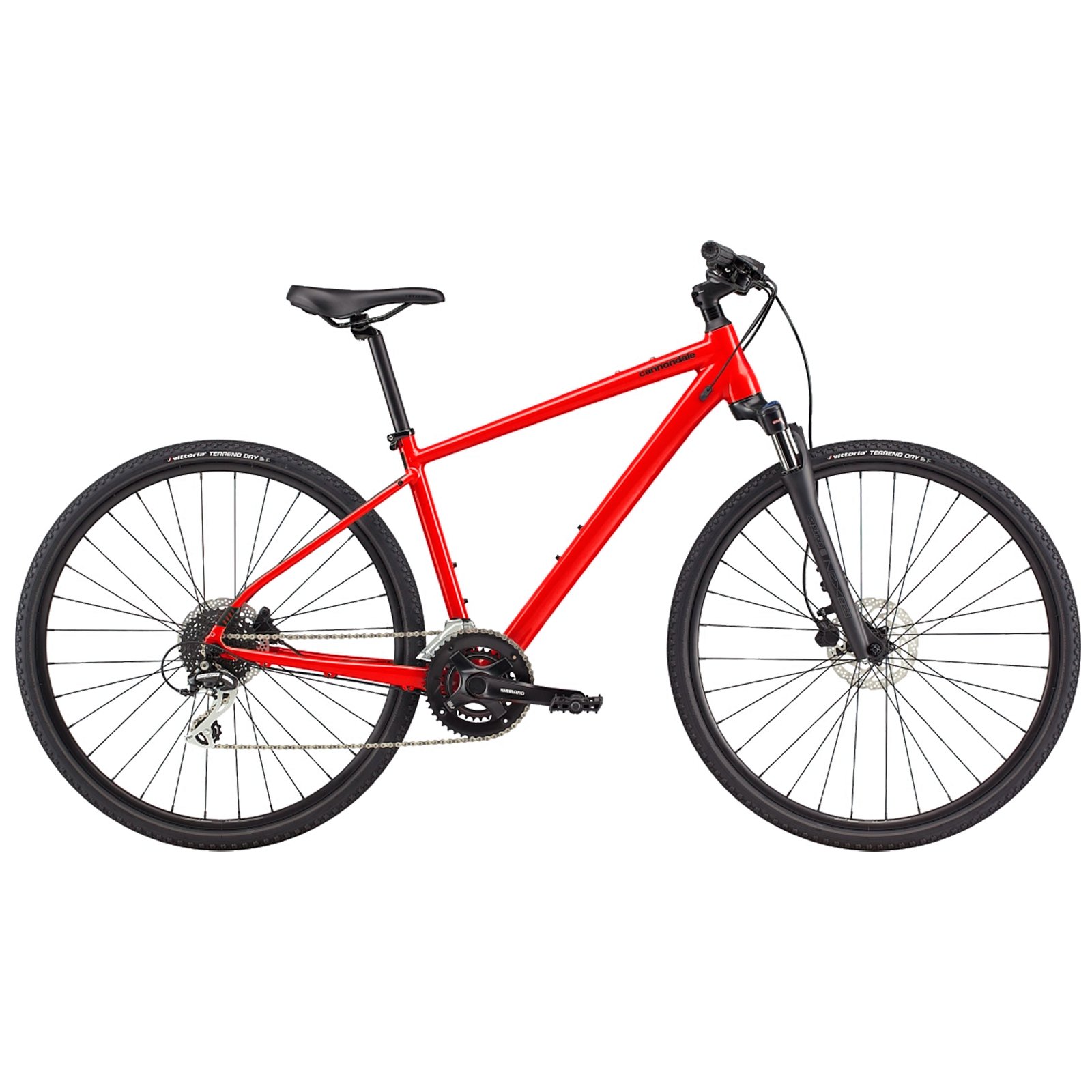BICICLETA CANNONDALE QUICK CX3 VERMELHO | Rodociclo Bikeshop