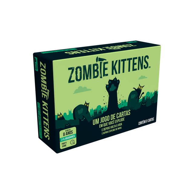 Exploding Zombie Figure EXPLODING KITTENS: ZOMBIE KITTENS | JOYJOY STORE