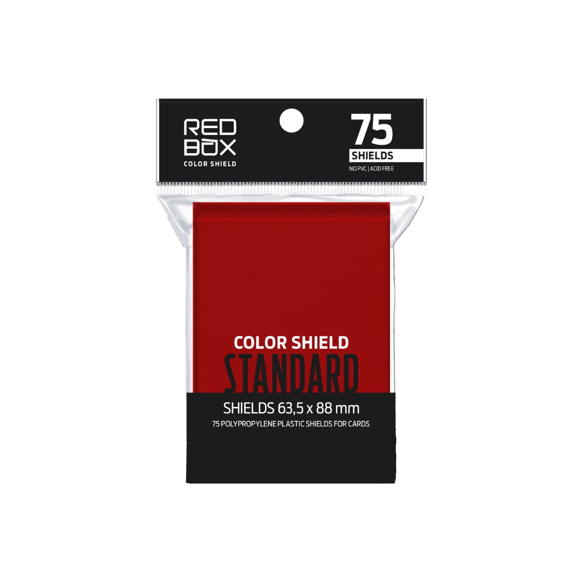 Shield Red: STANDARD (63,5x88mm) - Redbox | JOYJOY STORE | JOYJOY STORE