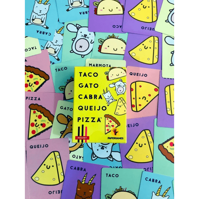 taco gato cabra queijo pizza ( Família Taco Gato)