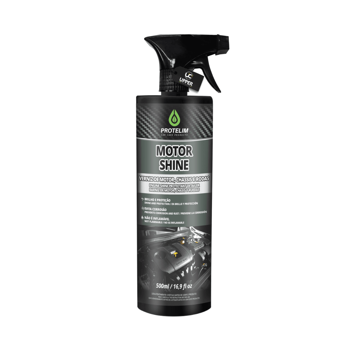 MOTOR SHINE SPRAY VERNIZ DE MOTOR - PROTELIM | Upper Car Care