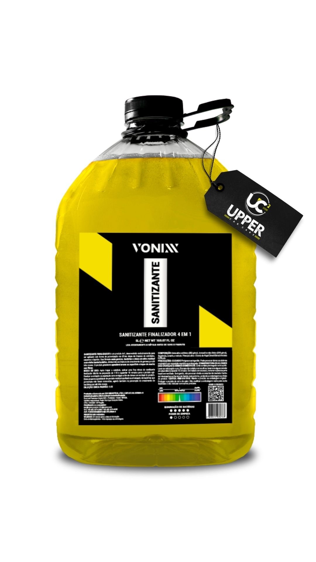 Sanitizante 4 em 1 Finalizador 1:10 5L Vonixx - Produtos e