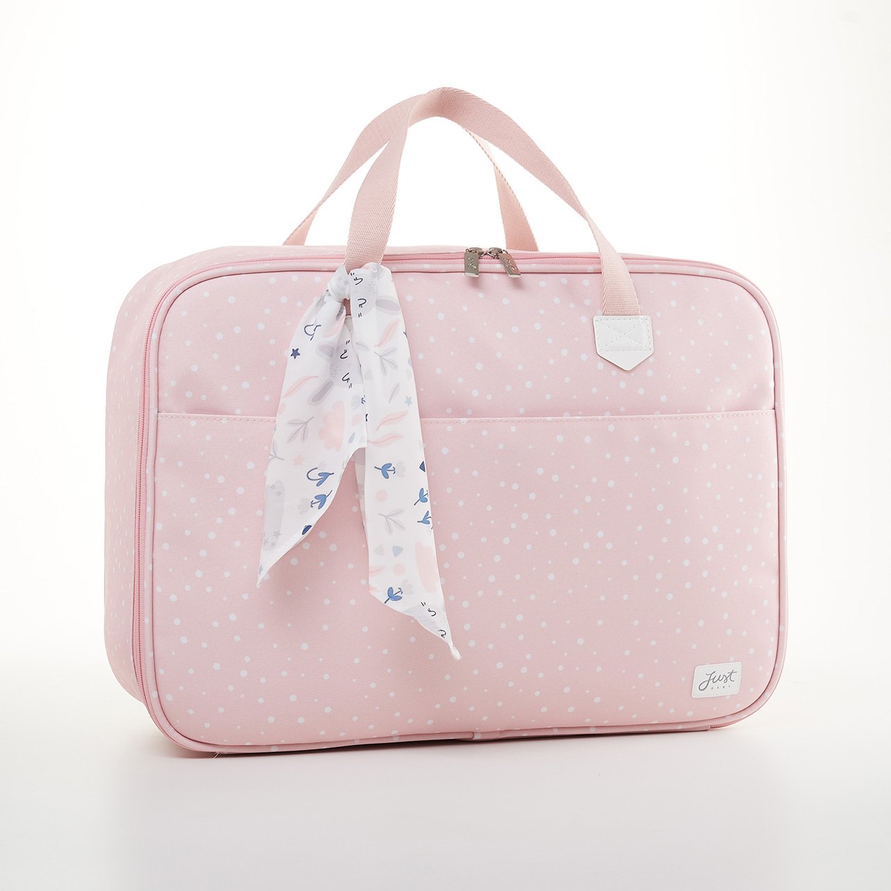 Mochila Maternidade para bebê Bunny Rosa - Just Baby - bebefacilMobile