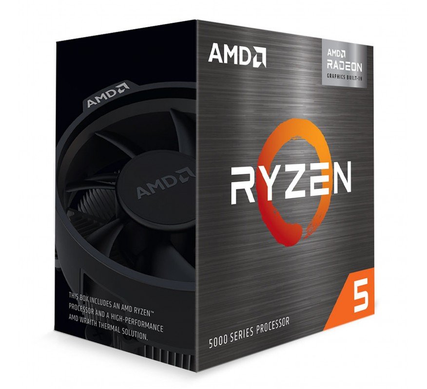 Processador AMD Ryzen 5 5600GT, 6 Cores, 12 Threads, 4.6GHz Boost, AM4, Com Vídeo, 100-100001488BOX